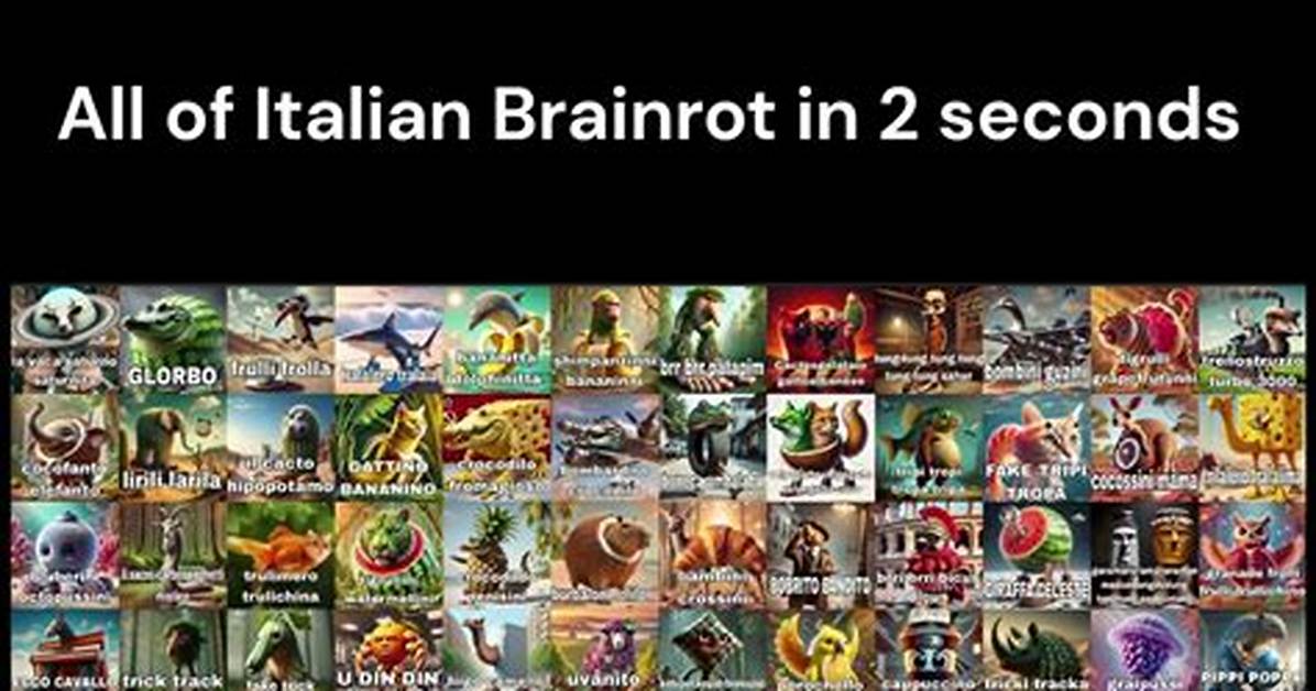 All Italian Brainrot Characters Revealed: Full Roster and Visual Catalog
