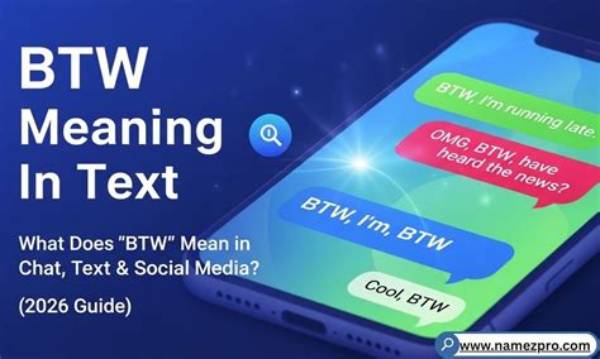 Btw Meaning in Text Revealed: Real Chat Screenshots and Message Examples