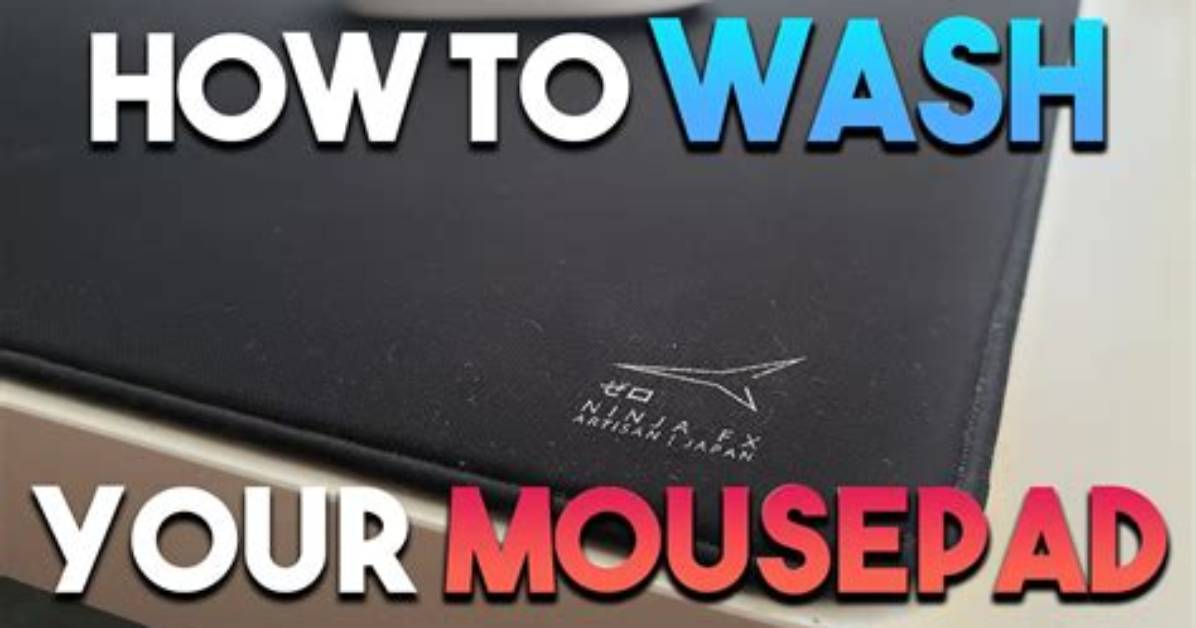 Can You Machine Wash a Mousepad? Debunking Risky Hacks That Destroy Sensor Glide