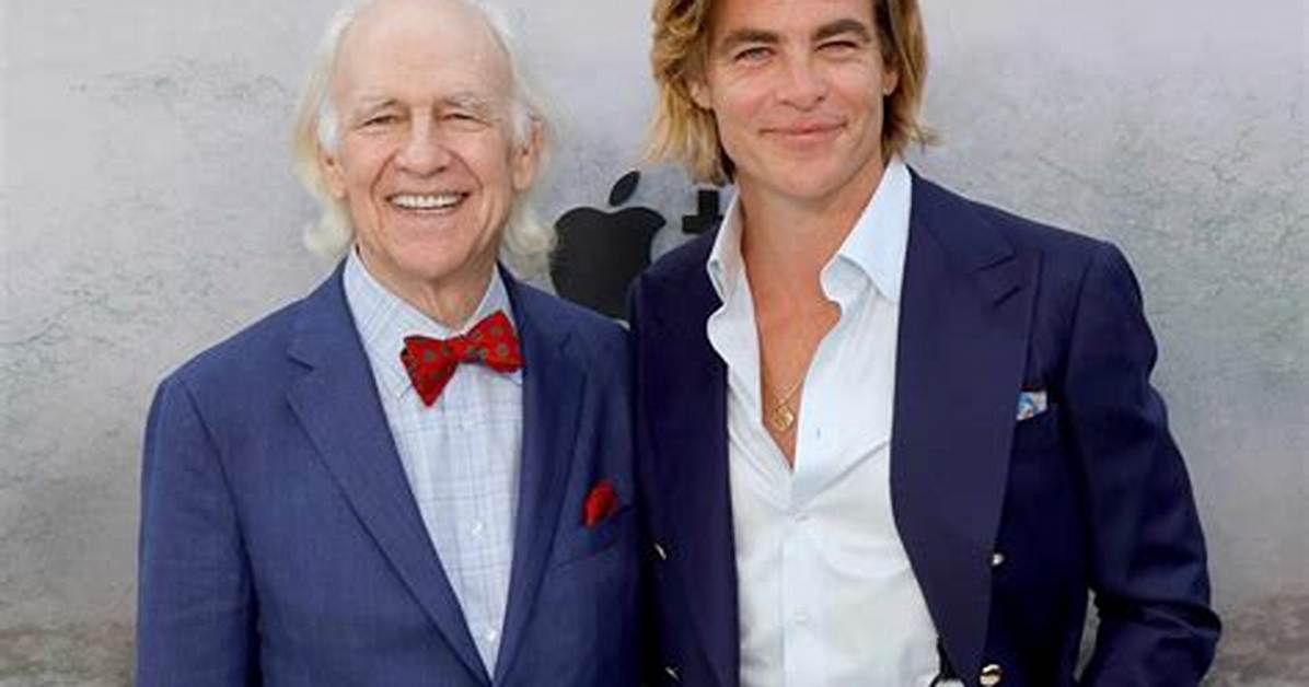 Chris Pine and Dad Robert Pine: Red Carpet Appearances and Career Milestones Side by Side