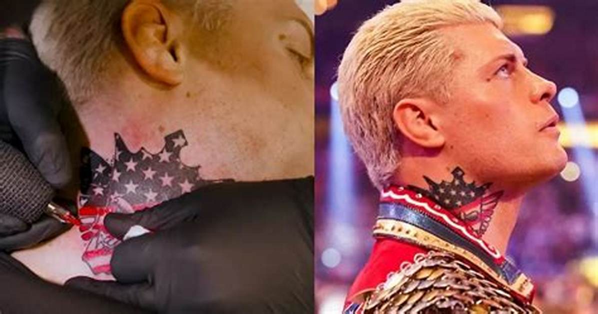 Did Cody Rhodes Regret His Neck Tattoo? Fact-Checking Rumors, Placement Mistakes, and Regrets