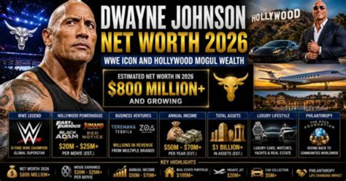 Dwayne 'The Rock' Johnson Net Worth: Salary, Businesses, and Career Earnings Explained
