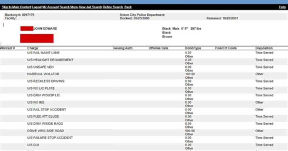 Fulton Inmate Search Mugshot and Records: Tracking the Recaptured Escapee