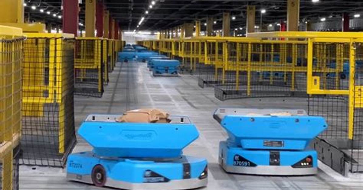How Amazon Fulfillment Picking Totes Work: Robotic Routing, Proteus Upgrades, and Associate Roles