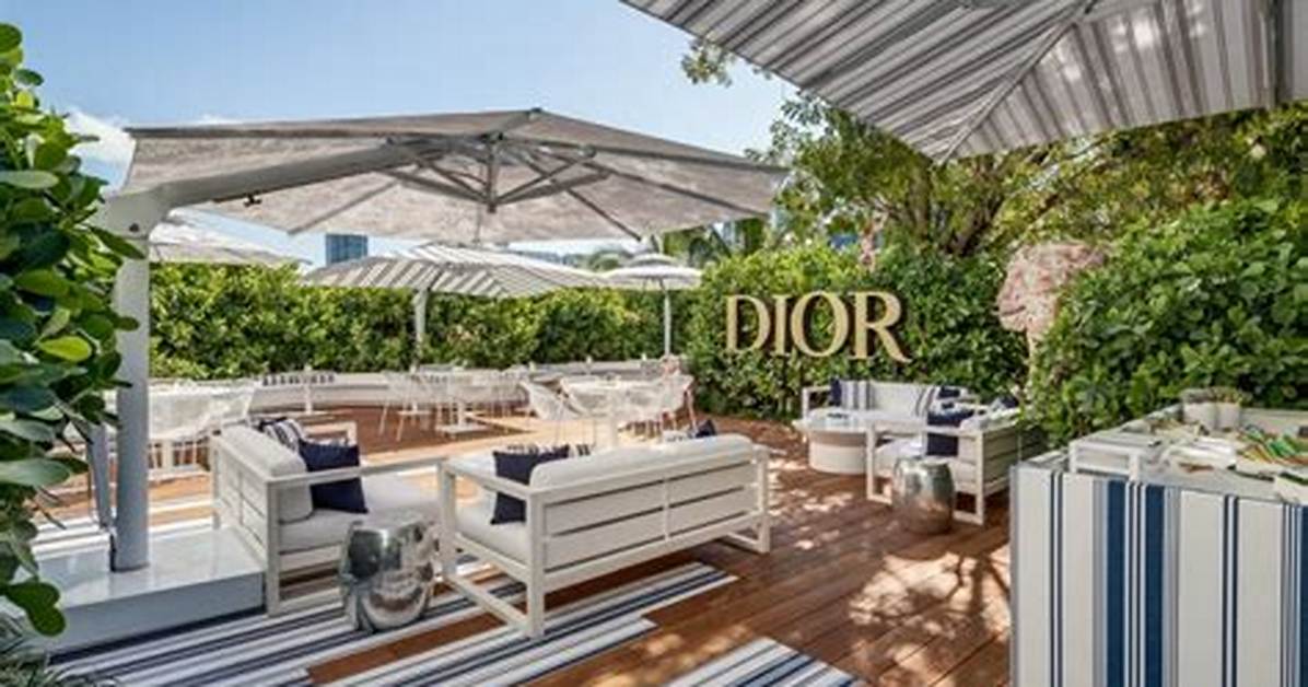 How Dior Cafe Sparked Miami Design District’s Boom in Luxury Branded Dining