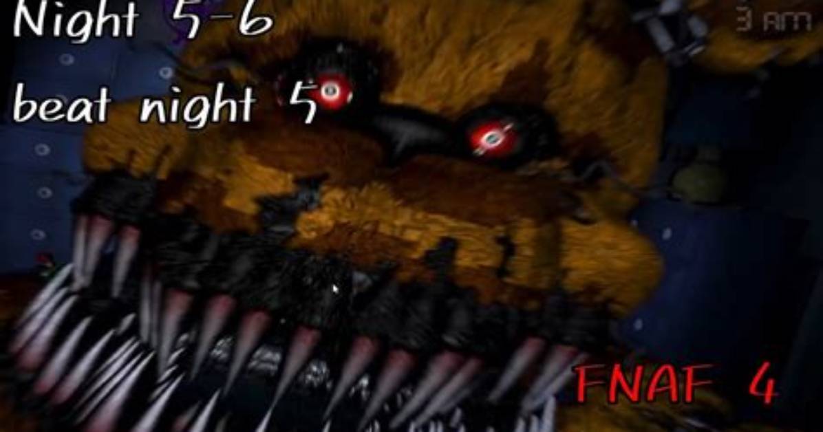 How to Beat Night 7 & 8: the Definitive Fnaf 4 Nightmare Survival Guide