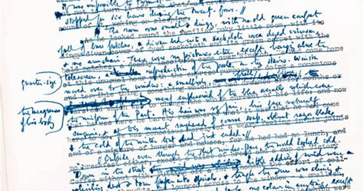 Inside George Orwell’s 1984: Manuscripts, Iconic Editions, and Archival Visuals