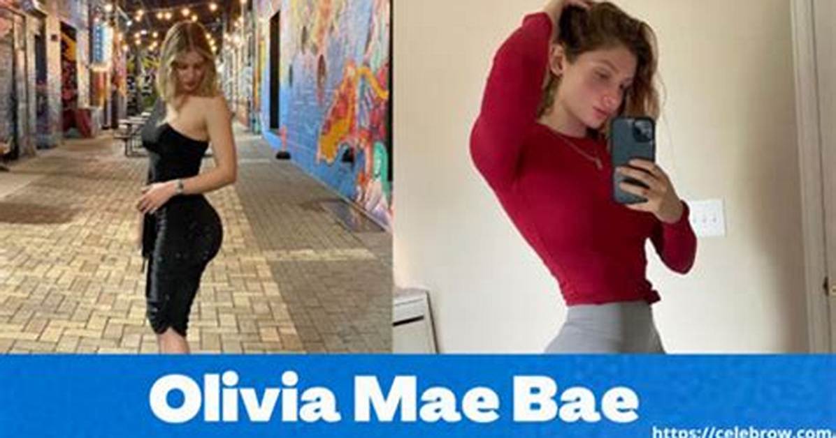Inside Olivia Mae Bae's Digital Empire: Career Milestones and Modeling Portfolio