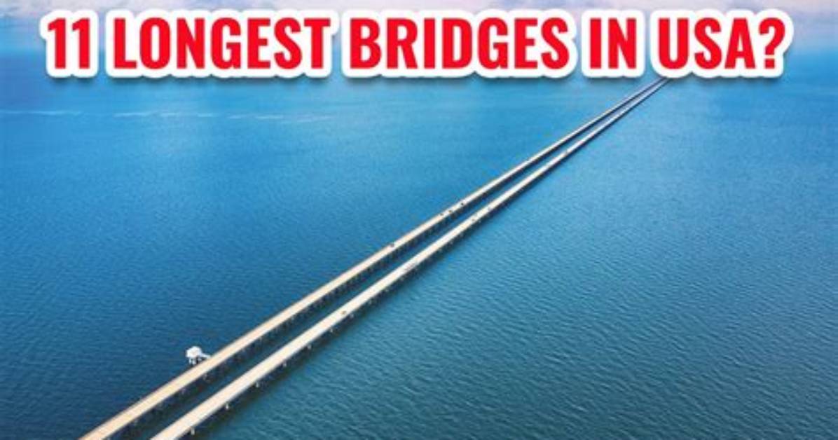 Is America’s Longest Bridge at Risk? the Shocking Scale of Massive Water Crossings
