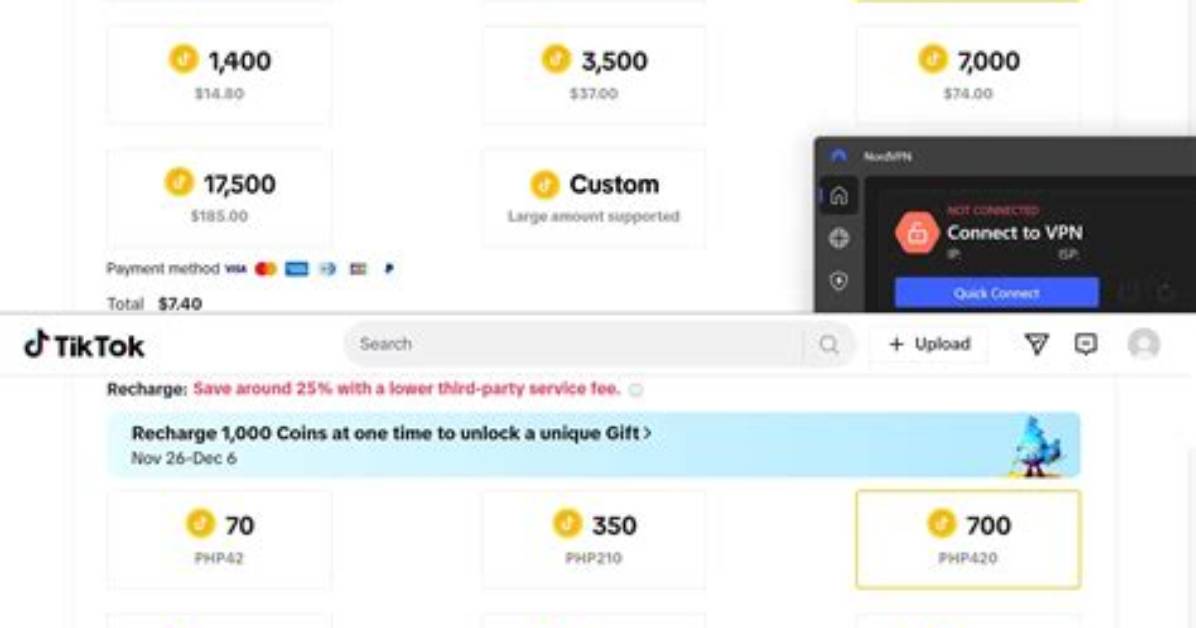 Is Cheap Tiktok Coin Recharging via Vpn Safe? Examining Account Ban Risks