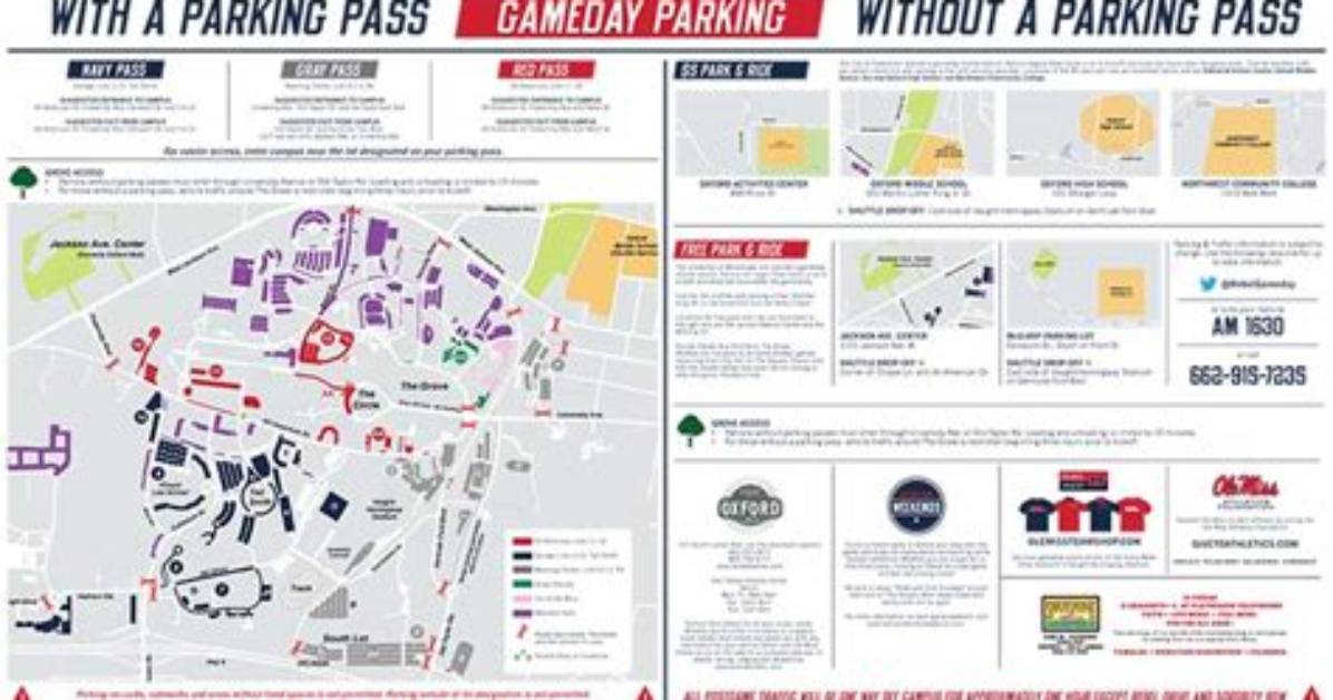 Ole Miss Gameday Parking & Shuttle Survival Guide: Lot Access, Shuttles, and Traffic Rules