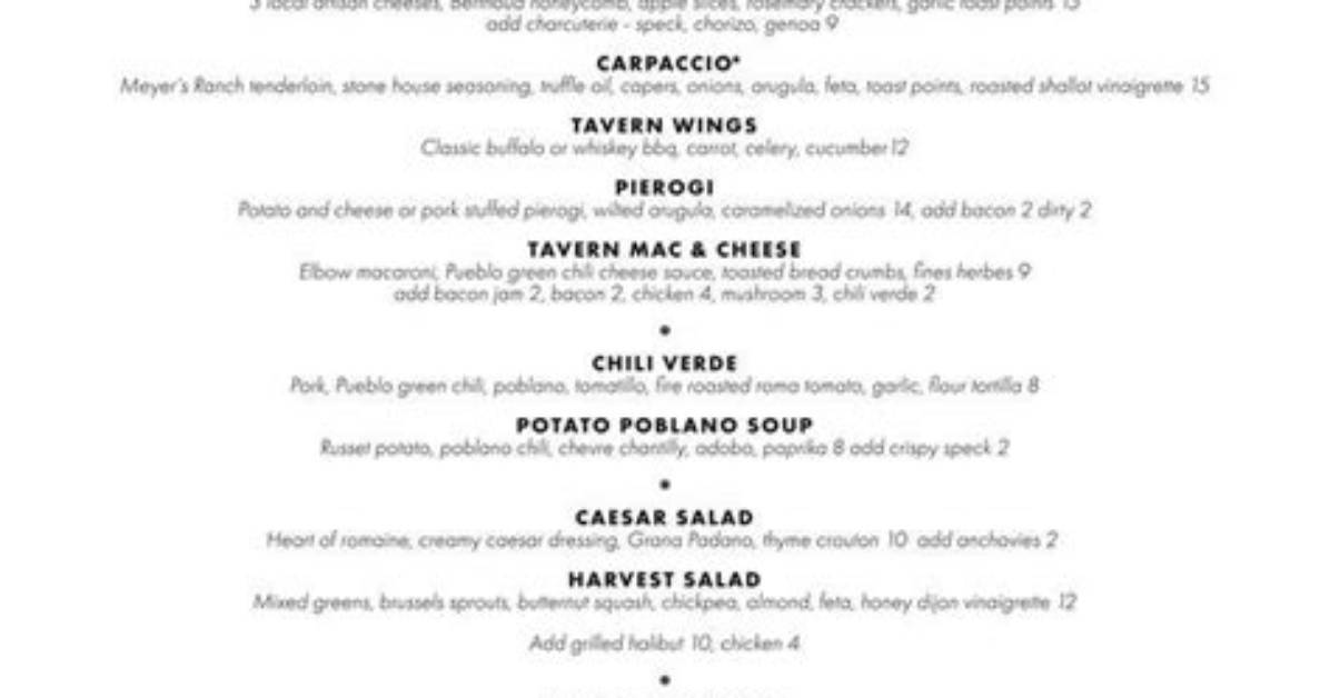 The Arvada Tavern Visitor Guide: Menu, Upstairs Lounge, Hours, and Tips