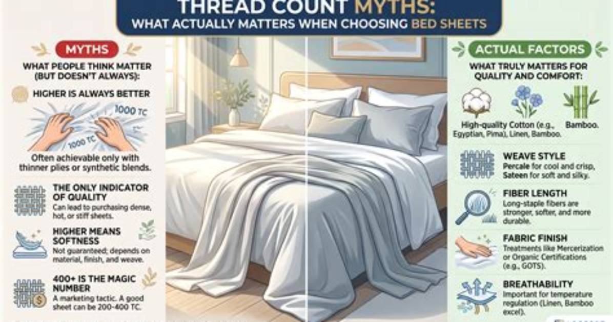 The Thread Count Myth: What Really Determines Quality in Seasonal Bedding