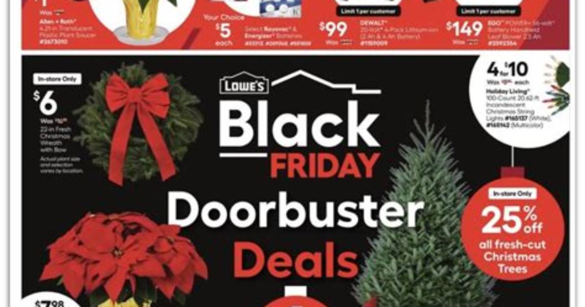 The Ultimate Lowe’s Black Friday Playbook: Top Deals, Insider Perks, and Shopping Hacks
