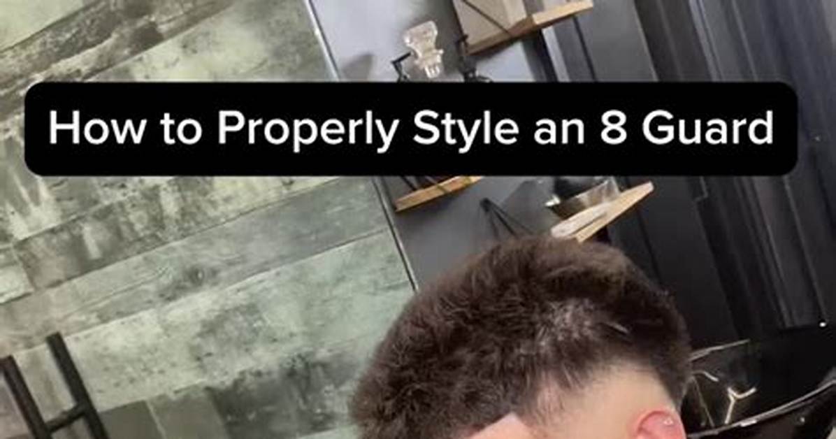 What an 8 Guard Buzz Cut Actually Looks Like: Length and Texture Breakdown