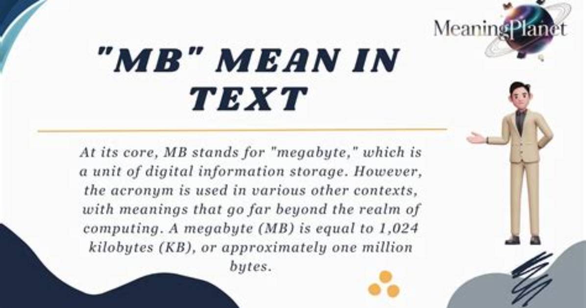 What Does 'Mb' Mean in Text? the Definitive Slang Fact-Check