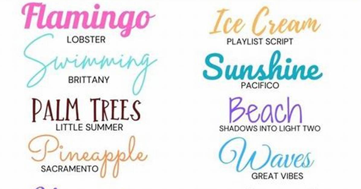 What Font Is the Summer I Turned Pretty? Visual Comparison and Canva Dupes