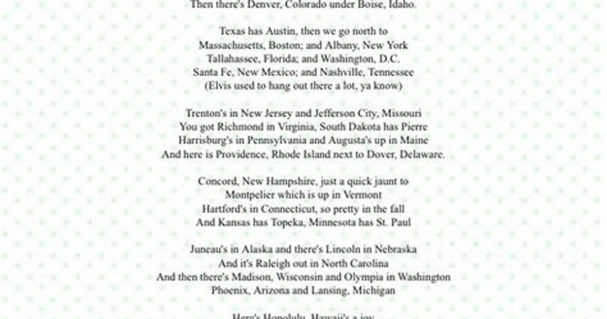 Which 50 States Song Is Actually the Original? Ray Charles Vs. Animaniacs Fact-Check