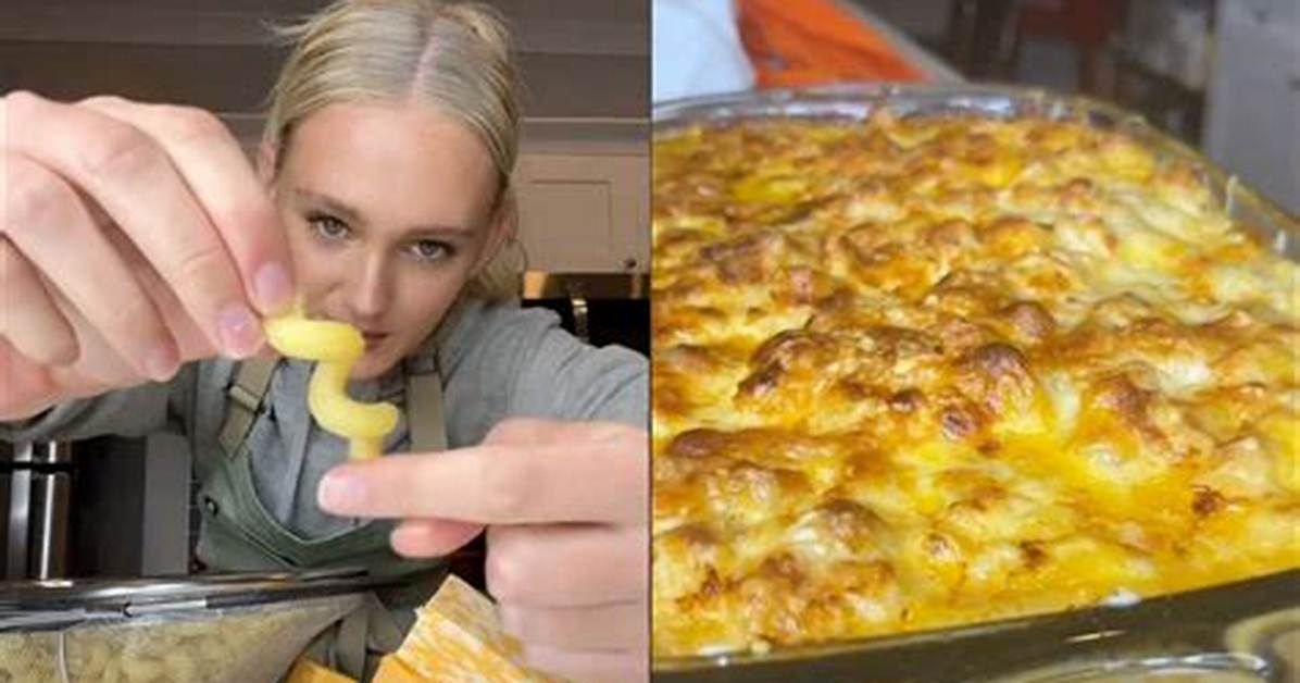 Why Chef Tini's Viral Mac and Cheese Needs Two Pounds of Freshly Grated Cheese
