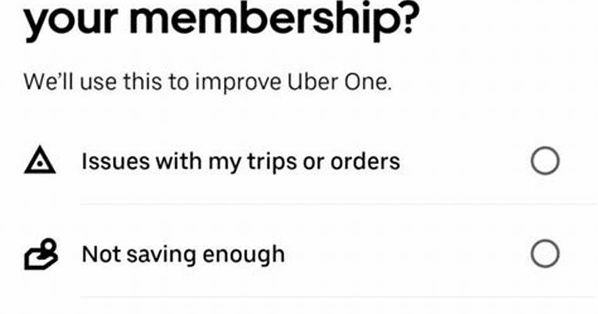 Why Is Canceling Uber One So Hard? the Dark Pattern Lawsuits and Exact Steps to Opt Out